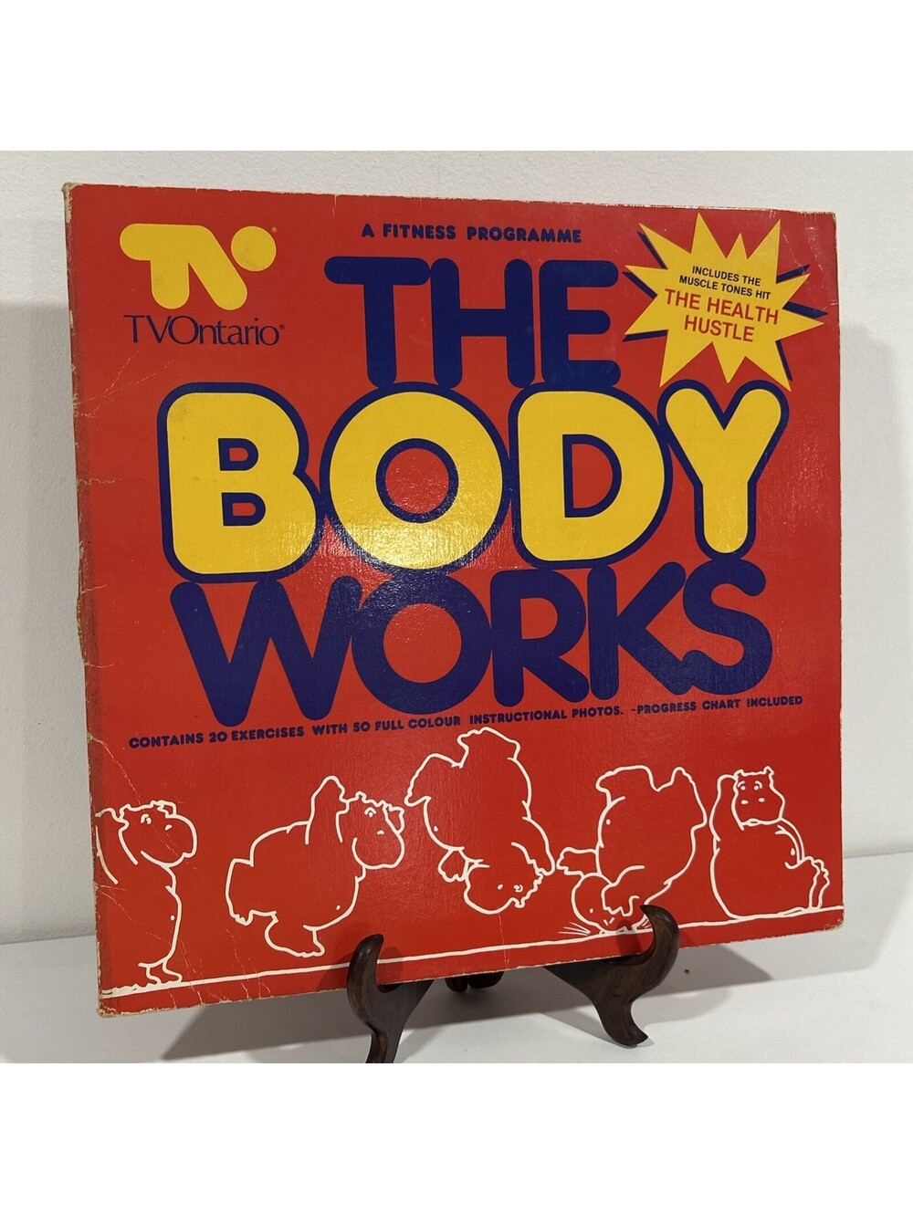 Vintage 1980 The Body Works TVOntario Fitness Program Box Set Muscle Tones